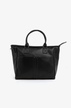Borsa a doppio manico nera