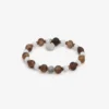 Bracciale perle piccole tortora