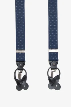 Bretelle micropois blu