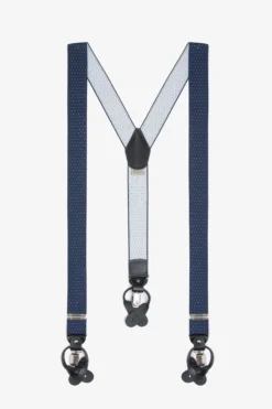 Bretelle micropois blu