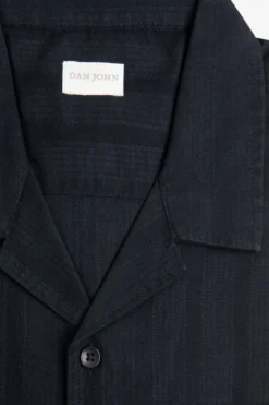 Camicia hawaiana armaturata nera