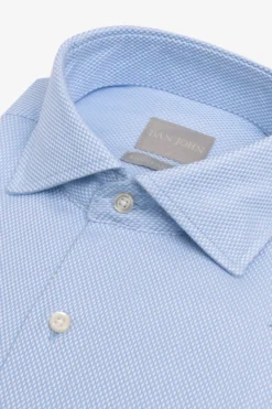 Camicia "la Picoco" operata celeste