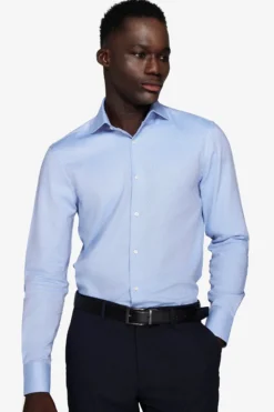 Camicia oxford azzurra slim