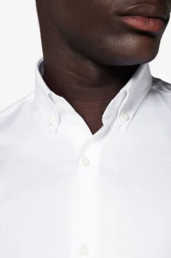 Camicia oxford button down bianca