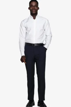 Camicia oxford button down bianca