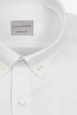 Camicia oxford button down bianca