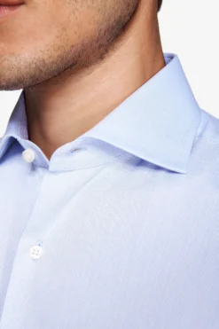 Camicia piquet celeste