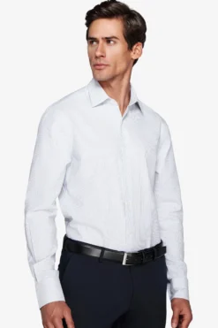 Camicia riga sottile strutturata