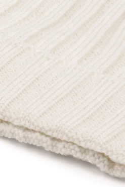 Cappello beanie costa inglese panna