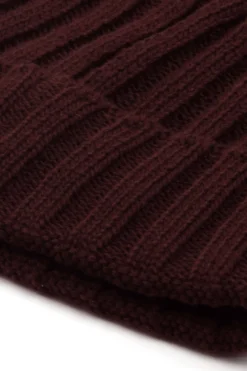 Cappello beanie costa inglese bordeaux