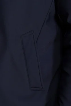 Cappotto tecnico trapuntato blu