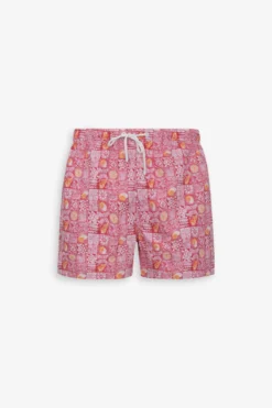 Costume da bagno fantasia fiore rosa