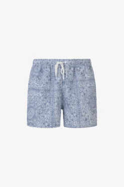 Costume da bagno stampa cashmere denim
