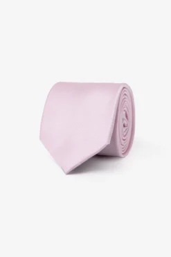 Cravatta twill rosa
