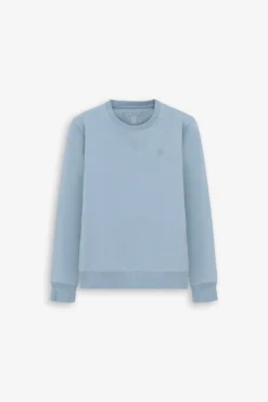 Felpa girocollo celeste Kids