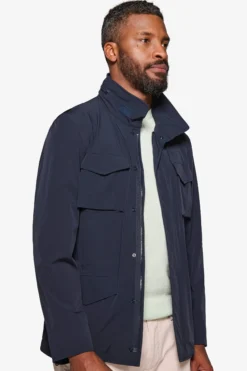 Field jacket relax tech blu