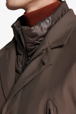 Field jacket tecnica tortora
