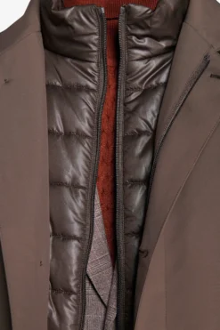 Field jacket tecnica tortora