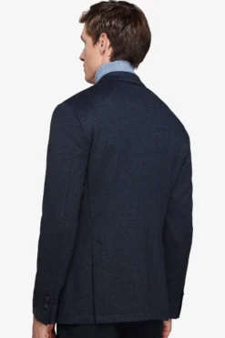 Giacca Herringbone blu
