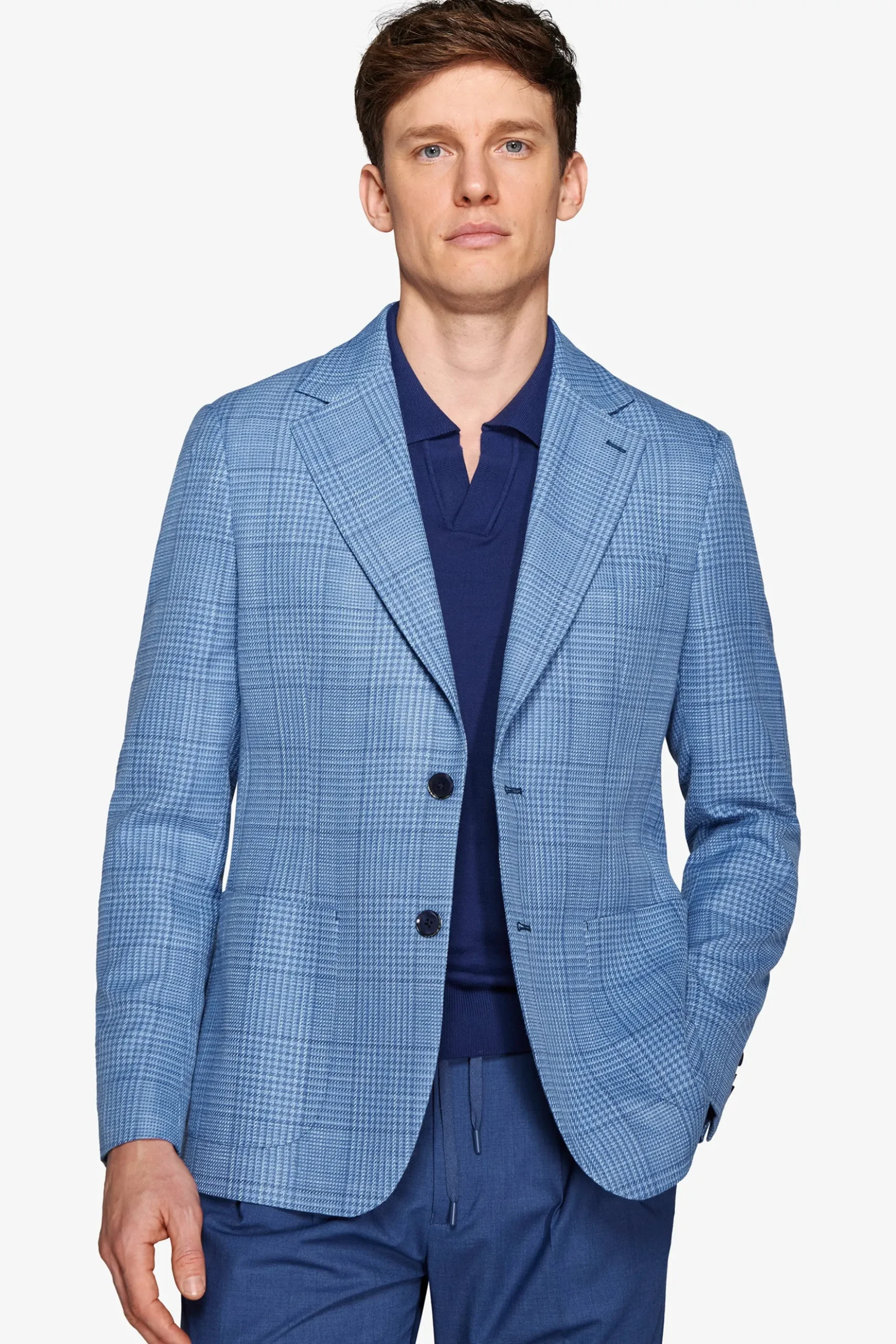 Giacca overcheck royal