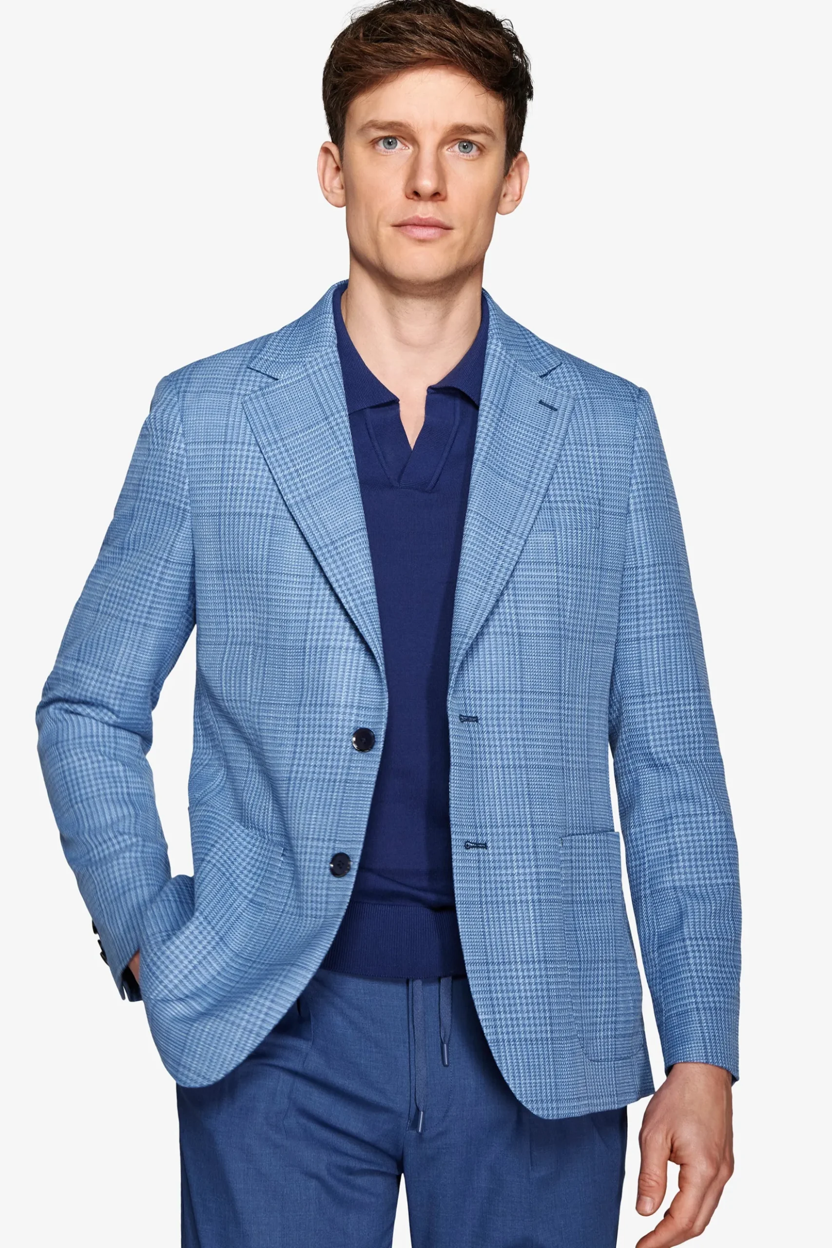 Giacca overcheck royal