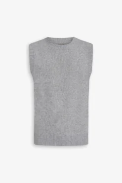 Gilet in maglia corda