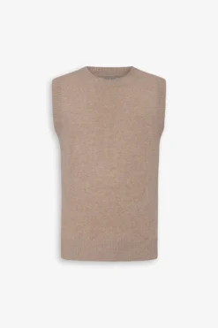 Gilet in maglia corda