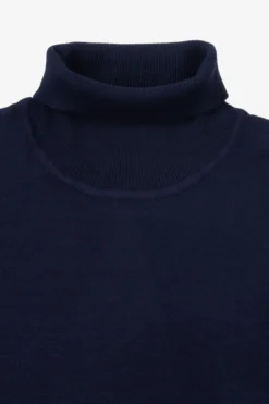 Maglia dolcevita basic blu Kids