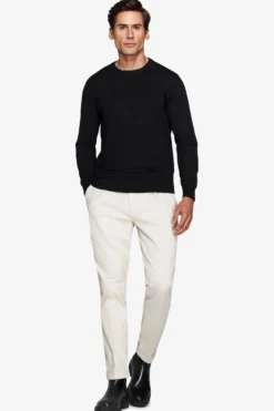 Maglia girocollo basic nero