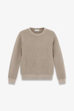 Maglia girocollo chicco riso tortora Kids
