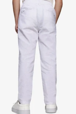 Pantalaccio misto lino bianco Kids