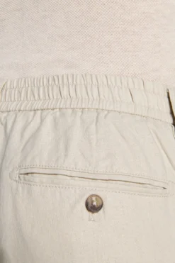 Pantalaccio misto lino sabbia