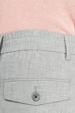 Pantalaccio tela melange grigio