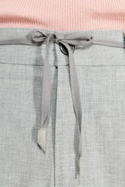 Pantalaccio tela melange grigio
