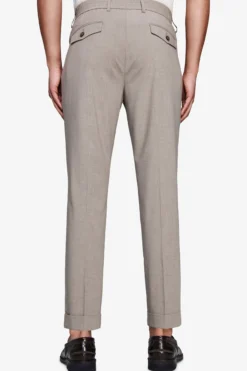 Pantalaccio tela melange tortora