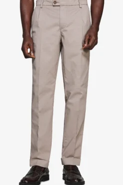Pantaloni armaturati tortora