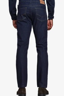 Pantaloni denim blu scuro