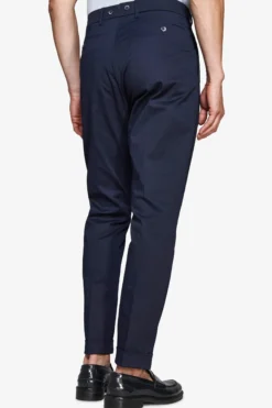 Pantaloni Herringbone blu