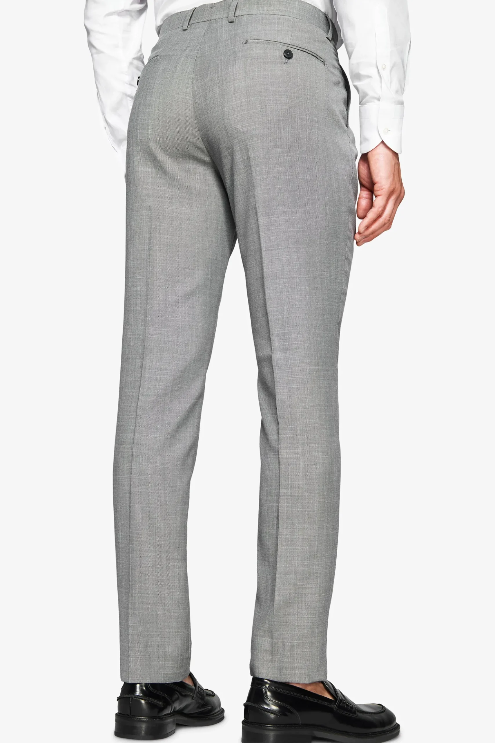 Pantaloni in grisaglia grigi