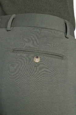 Pantaloni jersey stretch verde