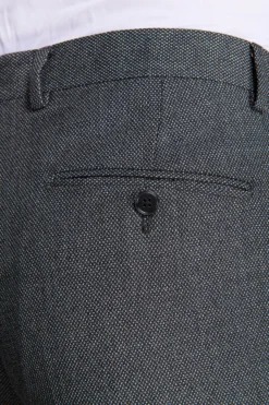 Pantaloni occhio di pernice antracite