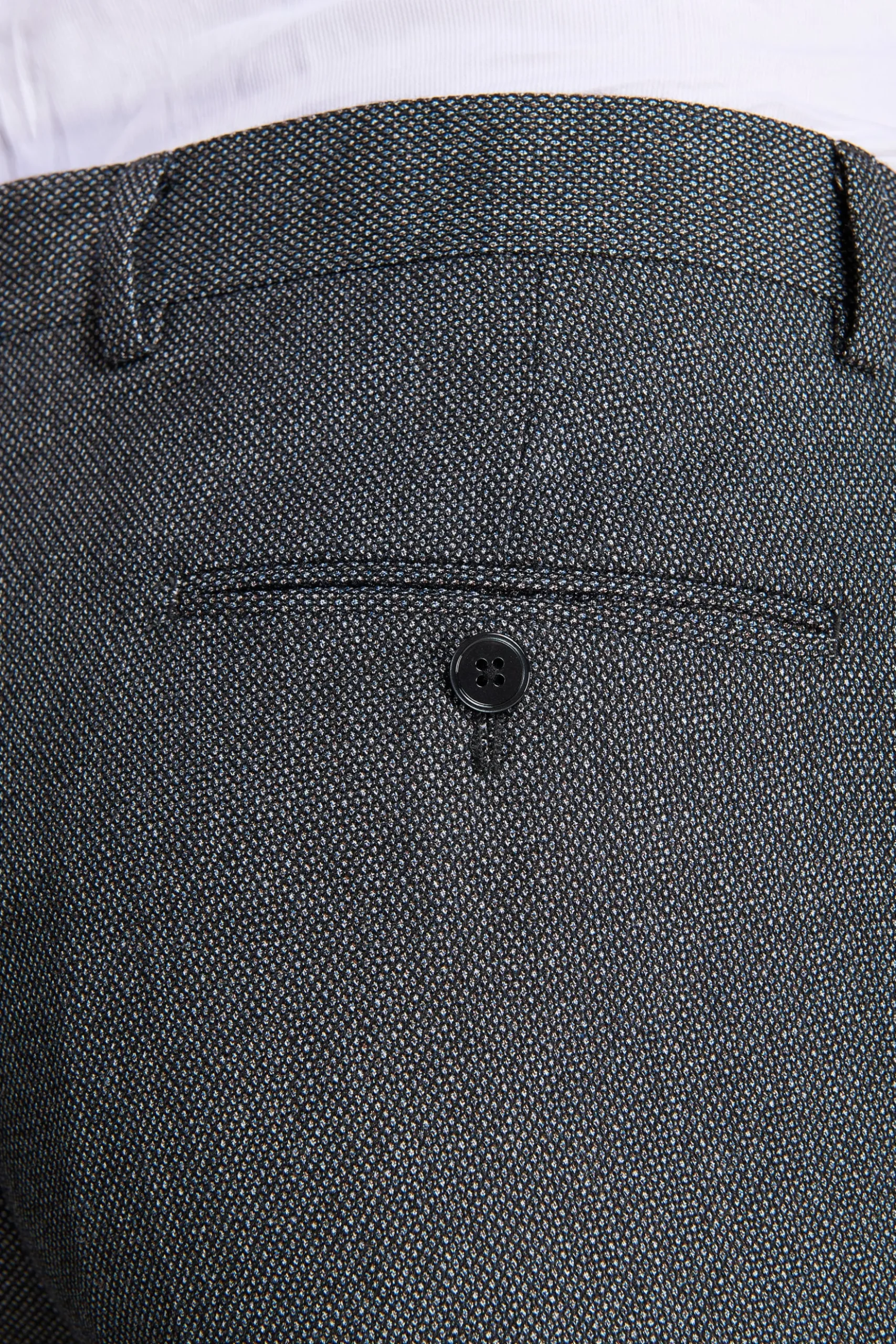 Pantaloni occhio di pernice antracite