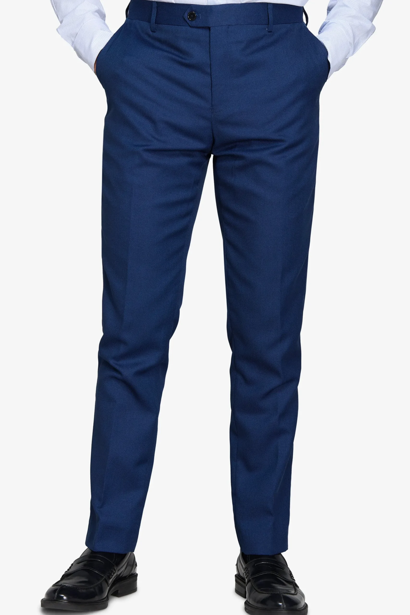 Pantaloni occhio di pernice royal