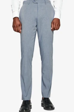 Pantaloni tela melange avion