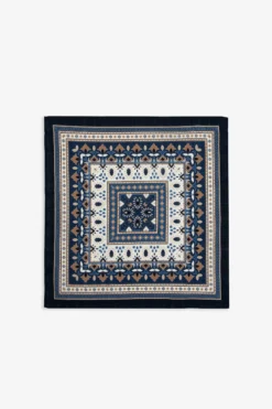 Pashmina disegno floreale blu Kids