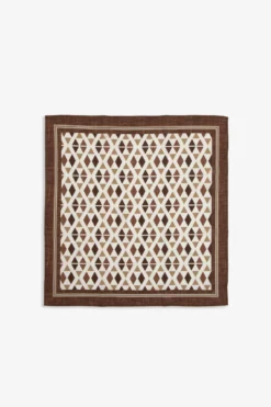 Pashmina fantasia rombi tabacco Kids
