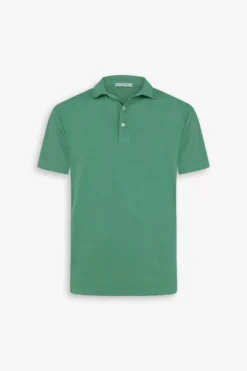 Polo in jersey verde