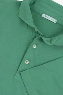 Polo in jersey verde