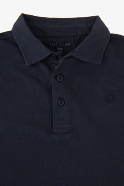 Polo piquet blu Kids