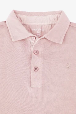 Polo piquet rosa Kids